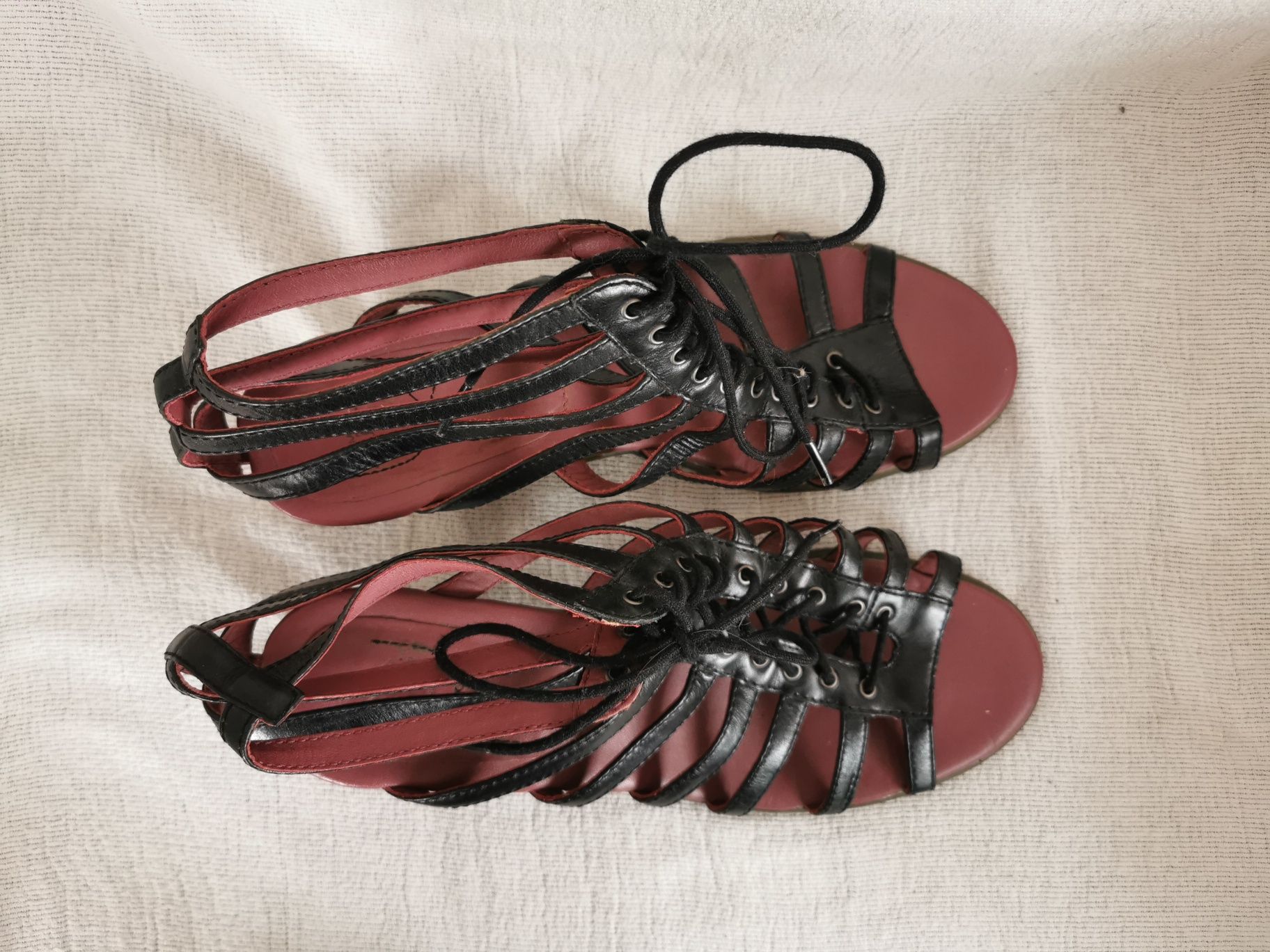 Dr. Martens Gladiator sandały rzymianki na obcasie 39