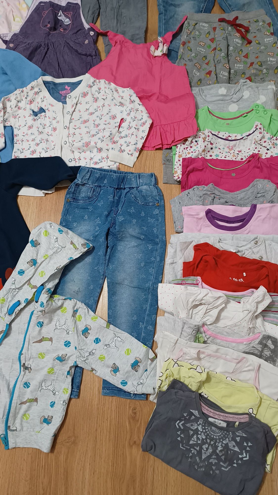 Ubranka niemowlęce zestaw+ sukienki letnie+ spodnie narciarskie 86/92