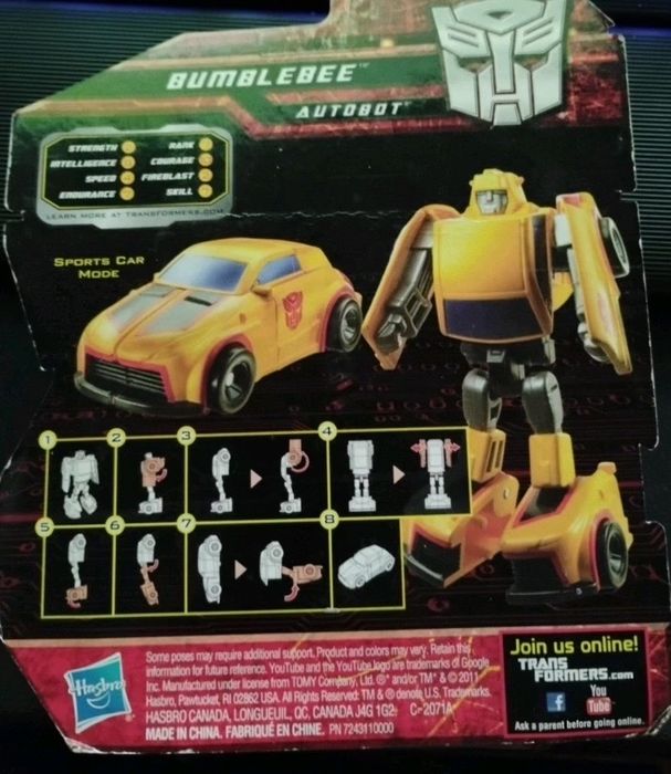Трансформер Бамблбі колекційний 2011