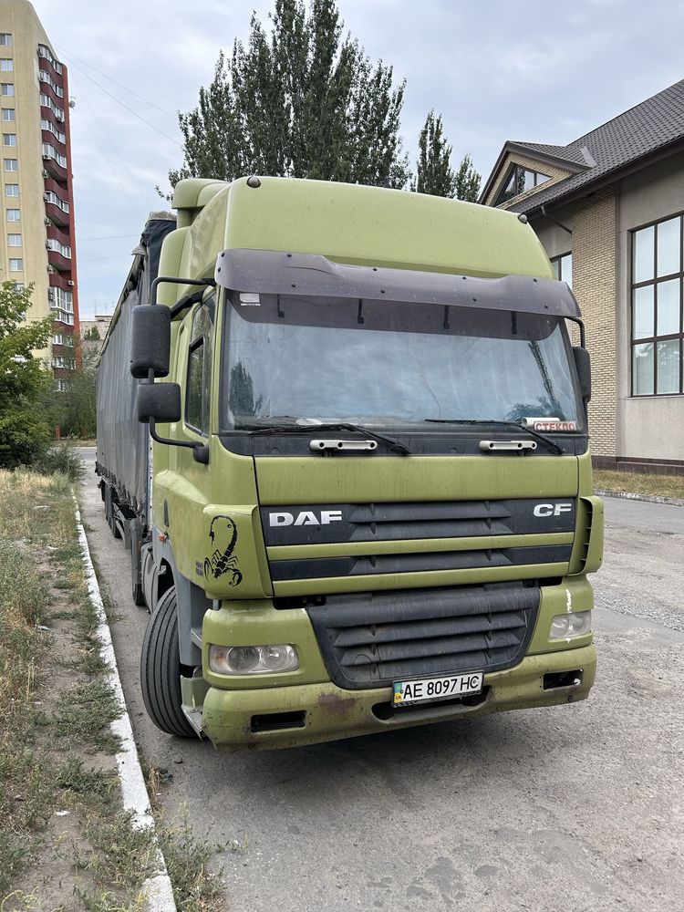 DAF CF 85 с прицепом SCHMITZ