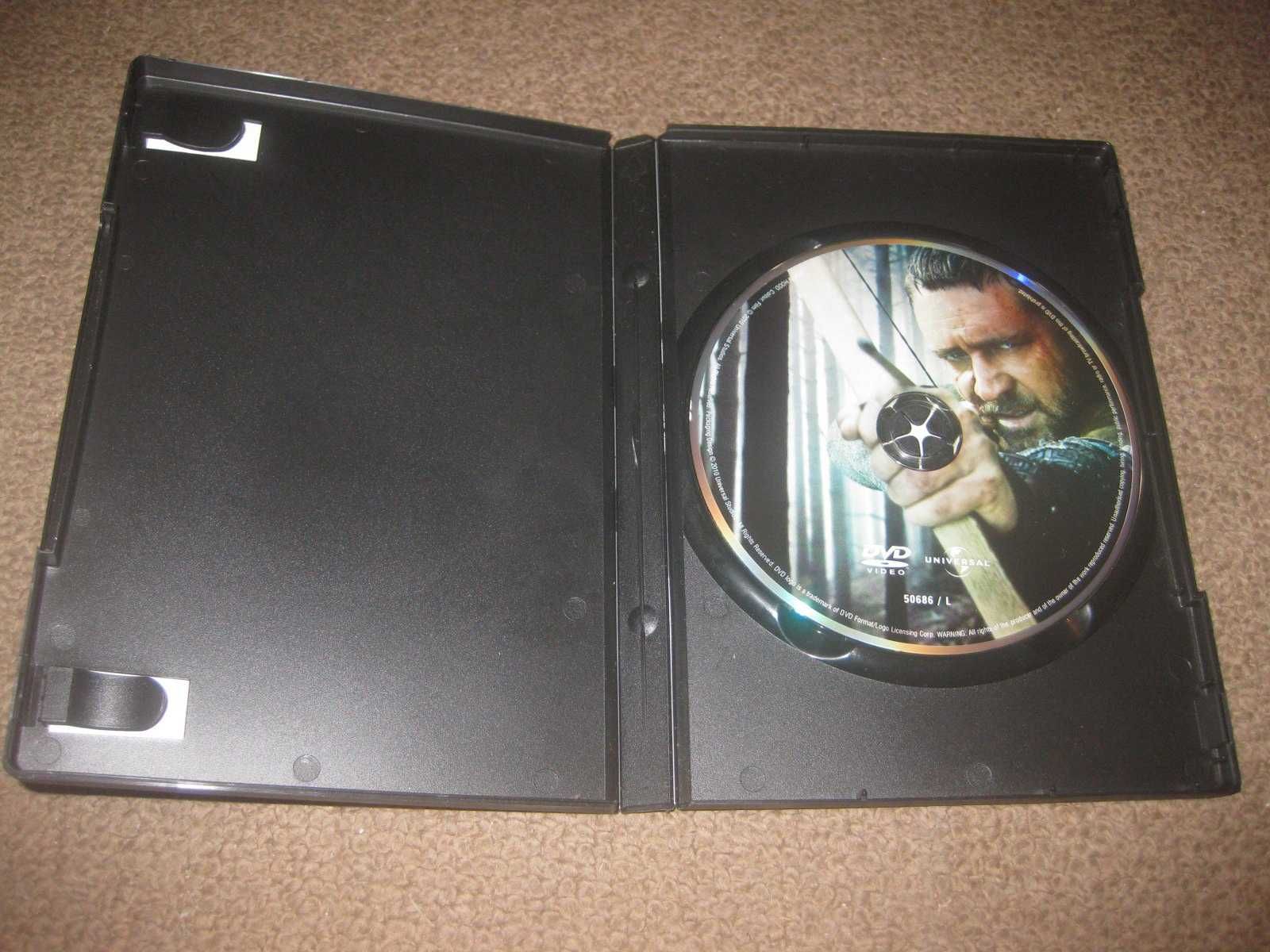 DVD "Robin Hood" com Russell Crowe