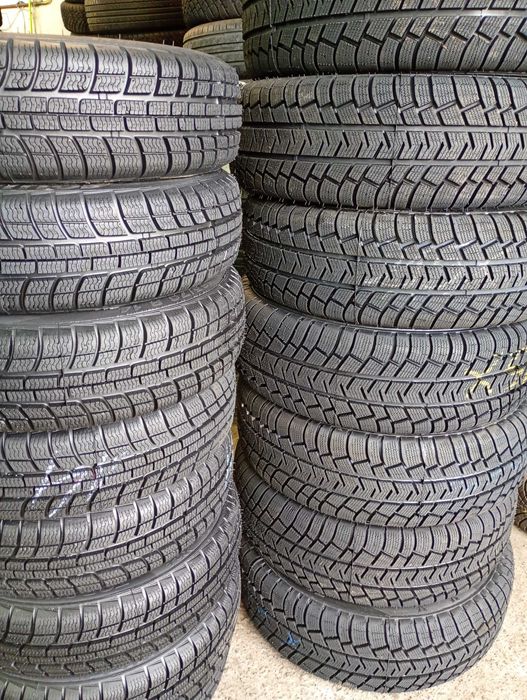 Opony zimowe 205/ 60 R16 używane, Montaż Prostowanie Alufelg