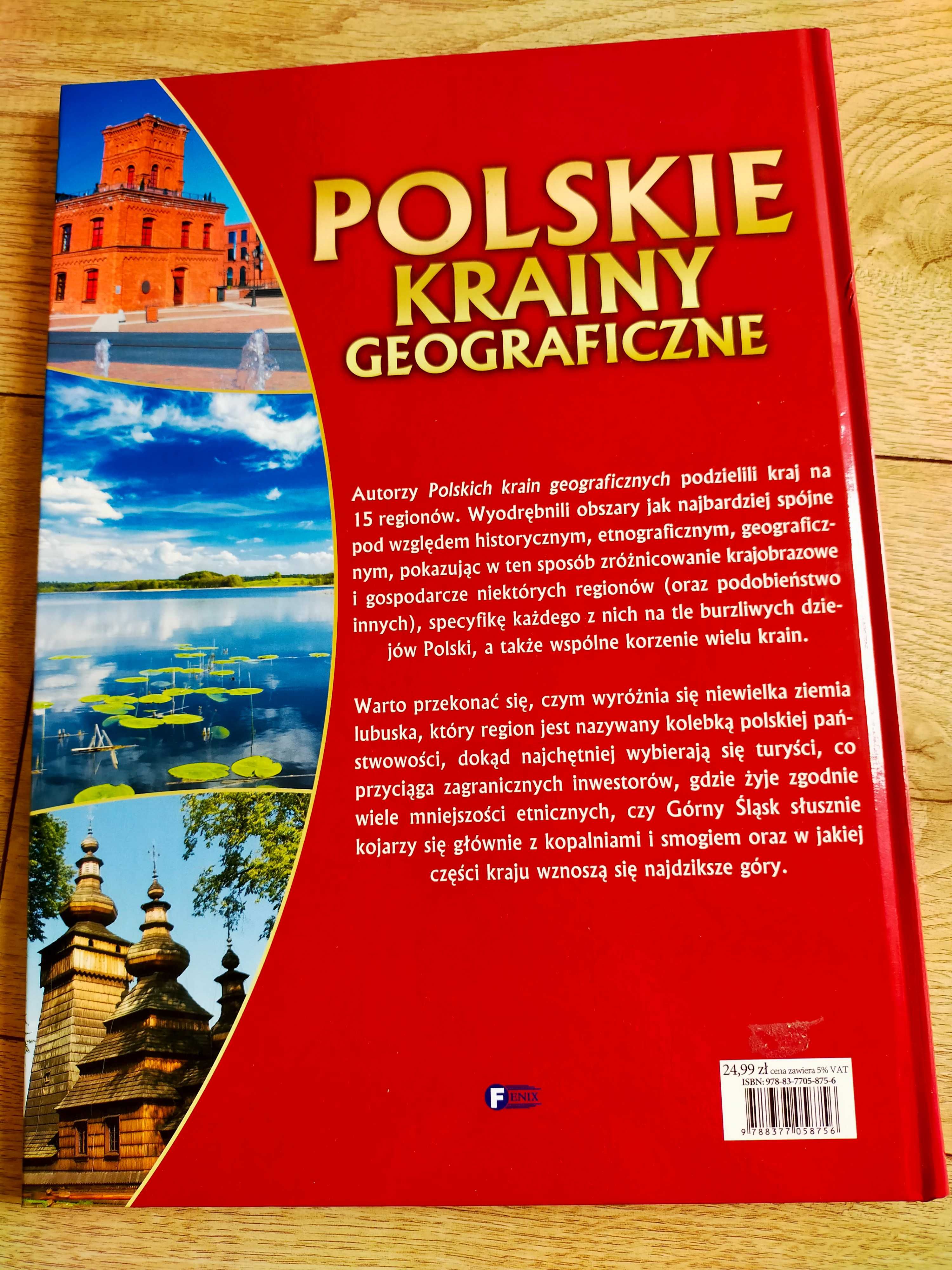 Książka Polskie krainy geograficzne