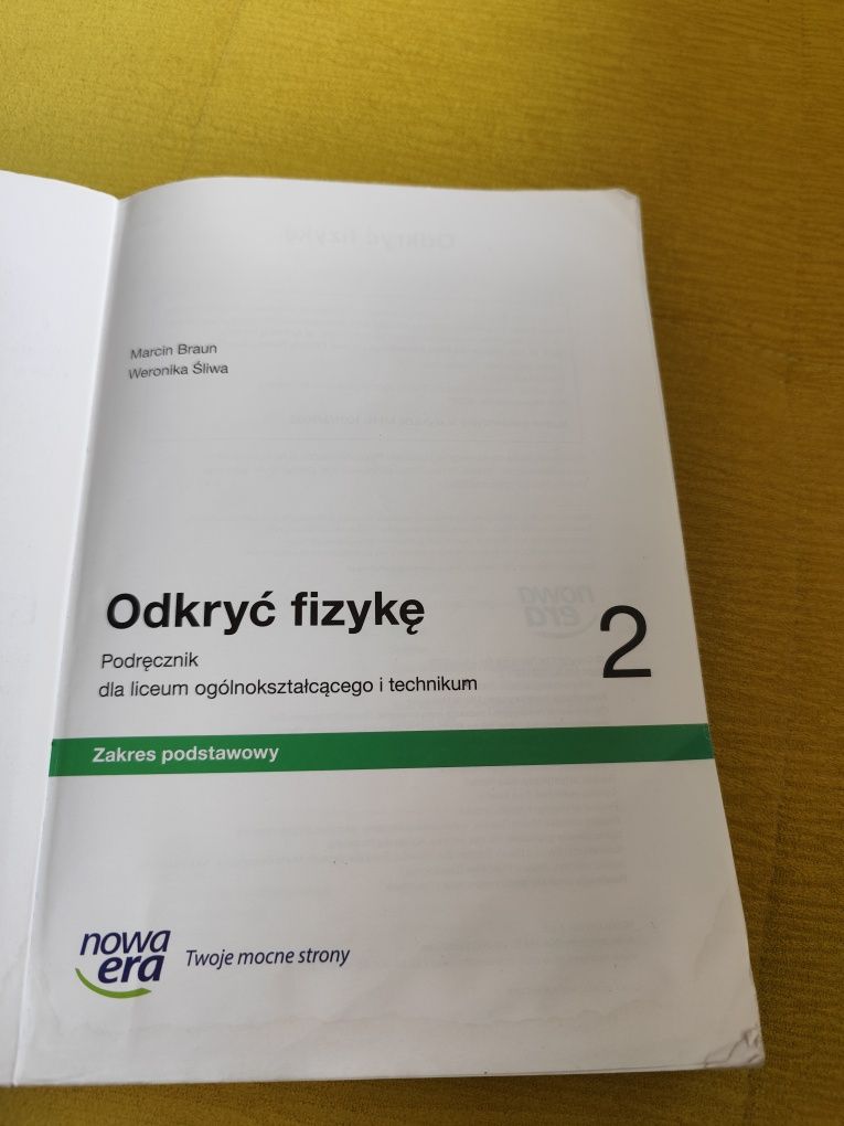 Odkryć fizykę 2 nowa era