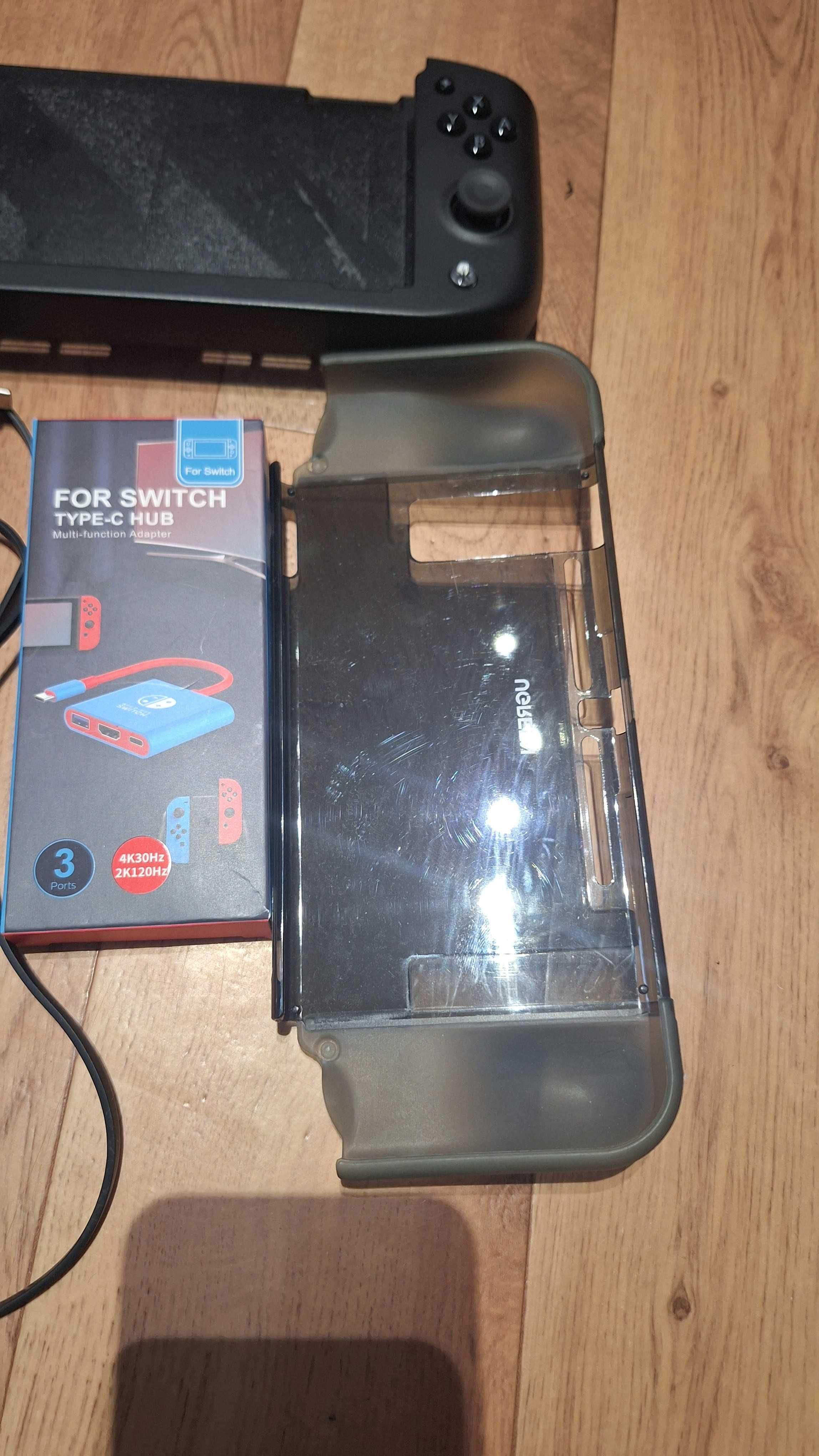 Stacja dokująca konwerter USB-HDMI do Nintendo Switch + akcesoria