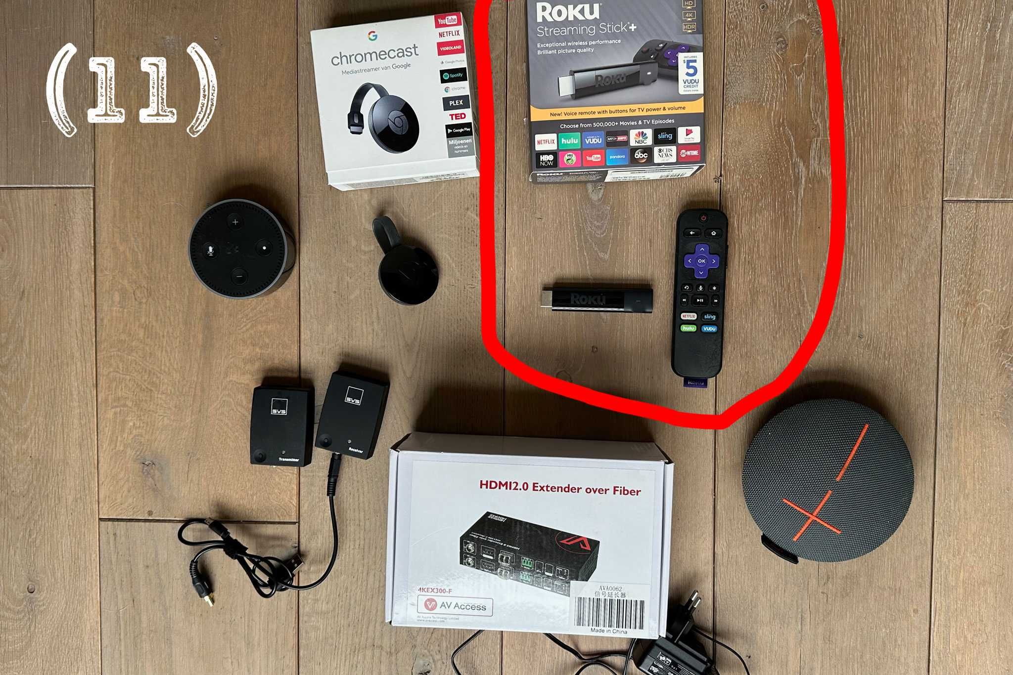 Roku Streaming Stick+ z pilotem