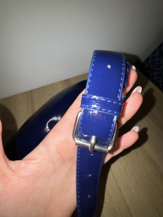 Nerka wittchen skórzana granatowa