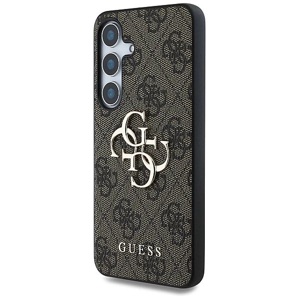 Etui Guess Big 4G Logo Classic Logo do Samsung Galaxy S25 Plus brązowy