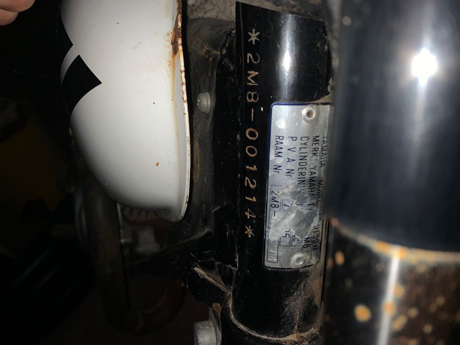 Yamaha dt50m motorizada