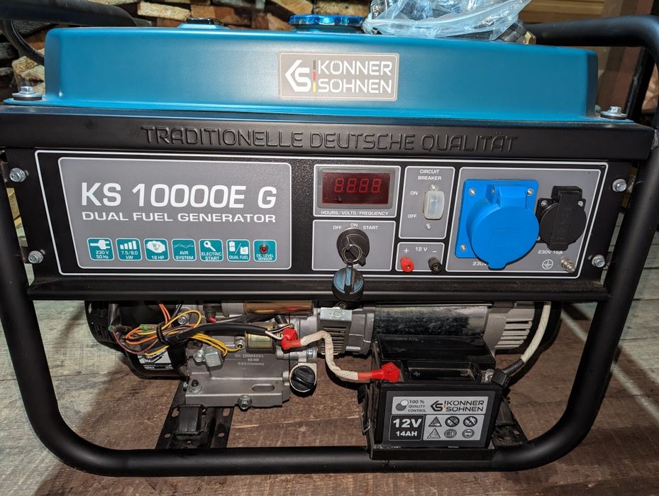 Продам генератор Konner&Sohnen KS 1000EG газ/бензин