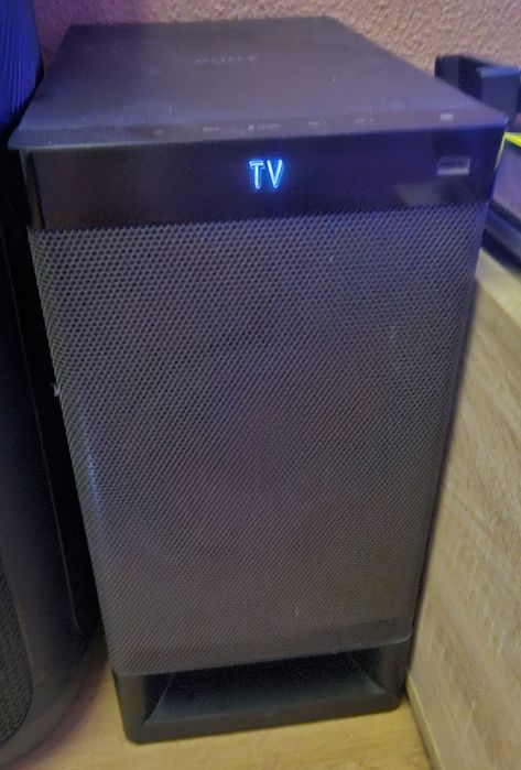 Soundbar Sony Preto com Subwoofer e Controlo