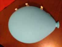 Luminária infantil Ikea balão azul smila