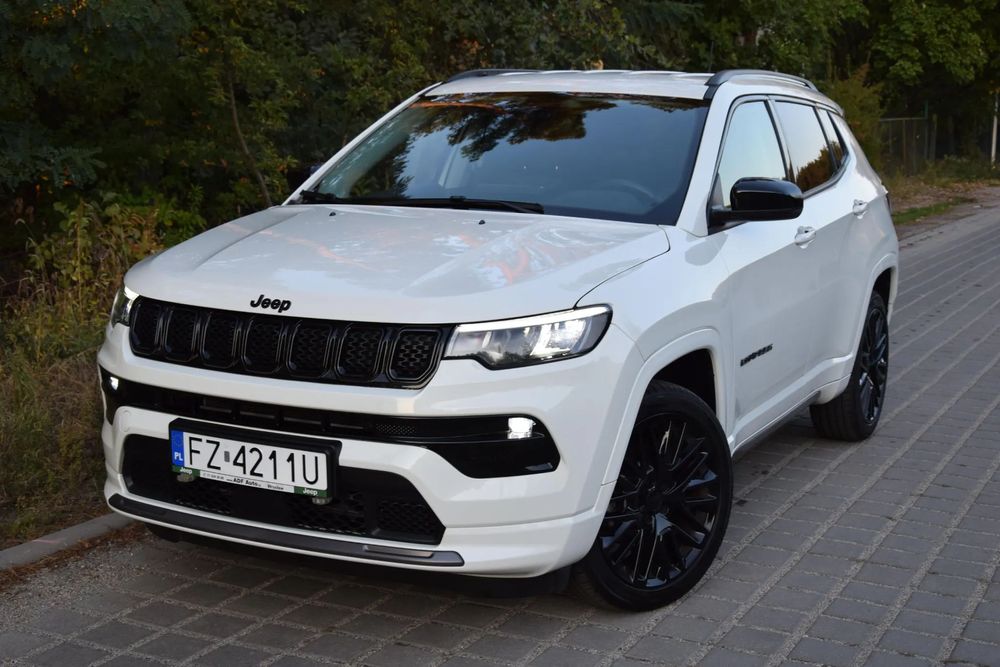 Jeep Compass SALON POLSKA Hybrid Jak Nowy Idealny Rej. 04-2024 ASO 16.800km