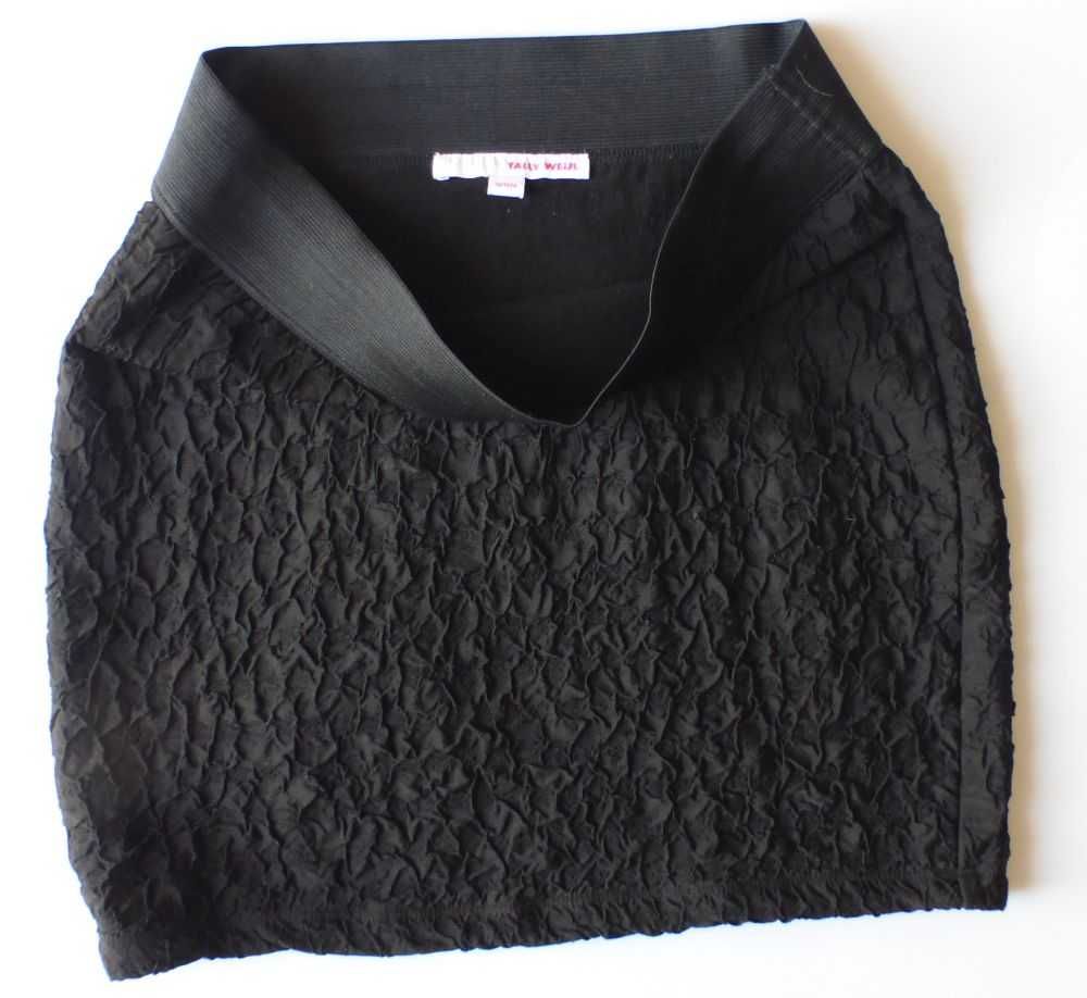 Spódniczka spódnica mini Tally Weijl 36 S czarna opinająca elegancka