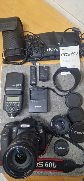 Canon EOS 60D full extras como nova