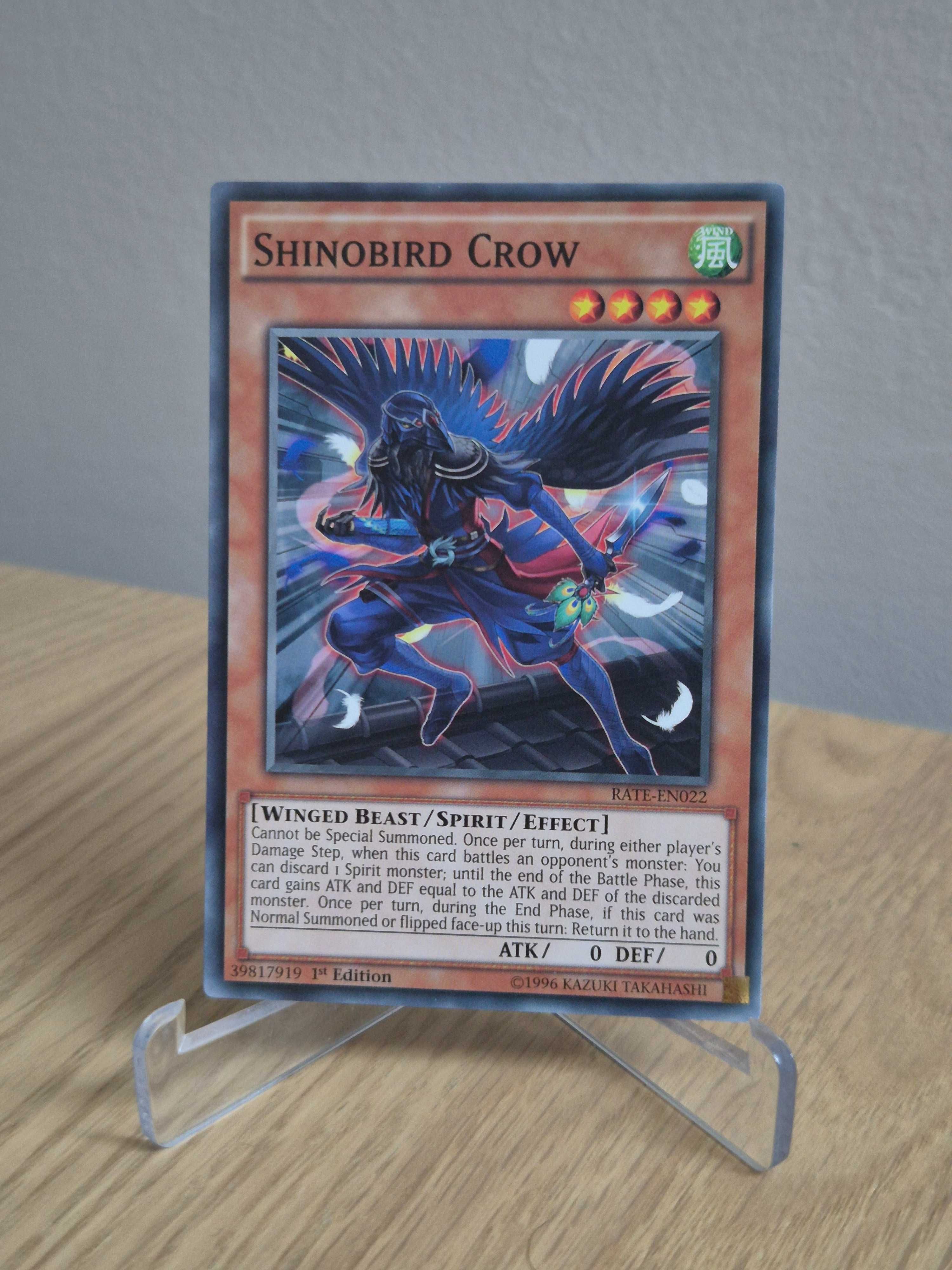 Karta Yu-Gi-Oh! TCG: Shinobird Crow