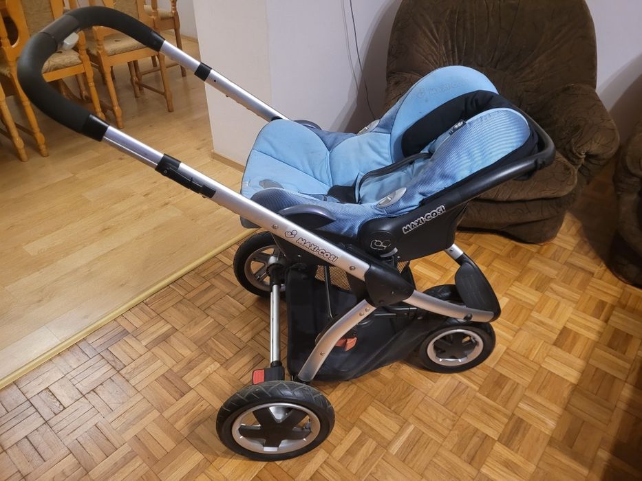 Wózek 3w1 MAXI COSI MURA 3 (spacerówka, gondola, fotelik) pełny zestaw