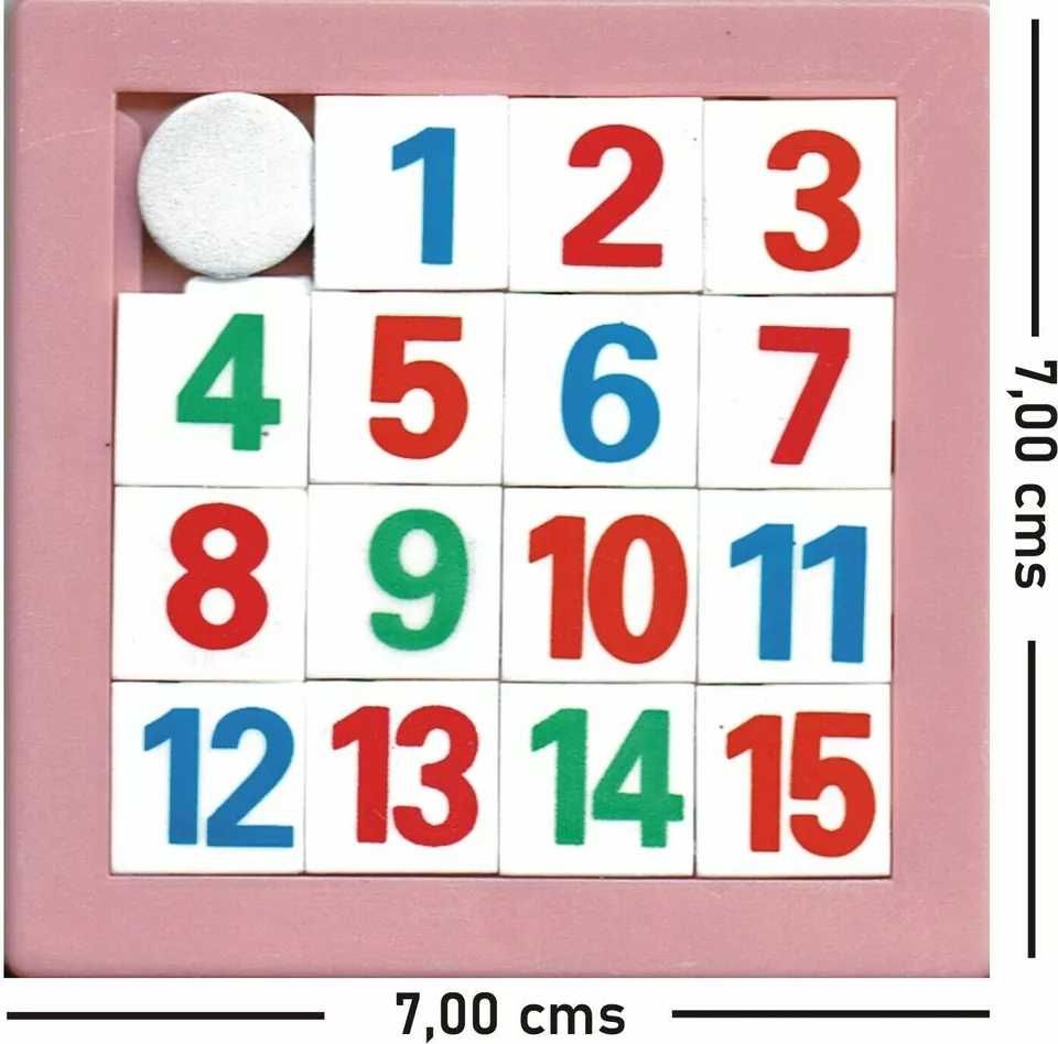 1 Vintage slide puzzle brain teaser plastic - MINT - ORIGINAL
