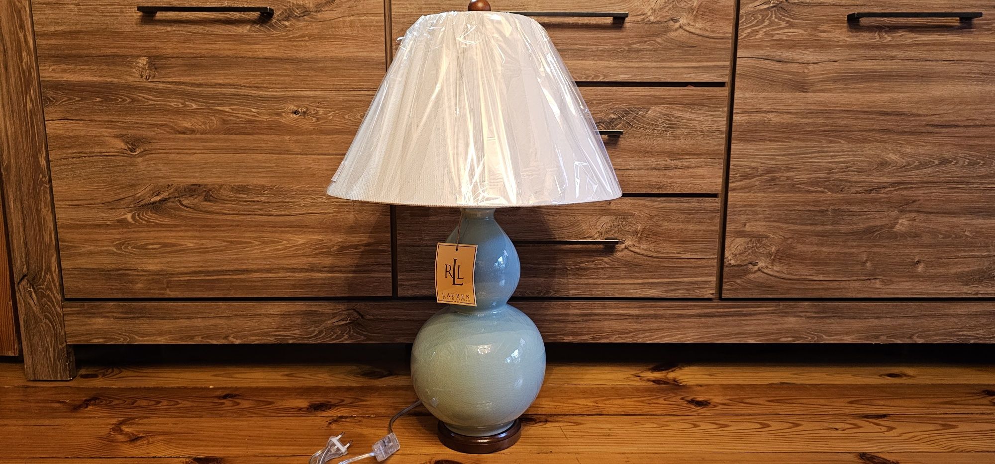 Lampa stojąca Polo Ralph Lauren e27 lampy celadon porcelana