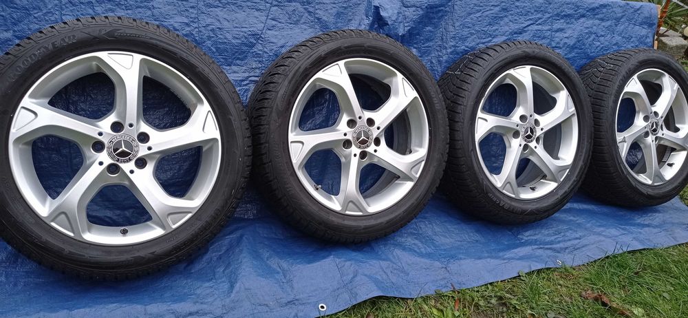 Felgi Koła Aluminiowe 235/50/R18 GOODYEAR 8mm 5x112 MERCEDES A156 W156