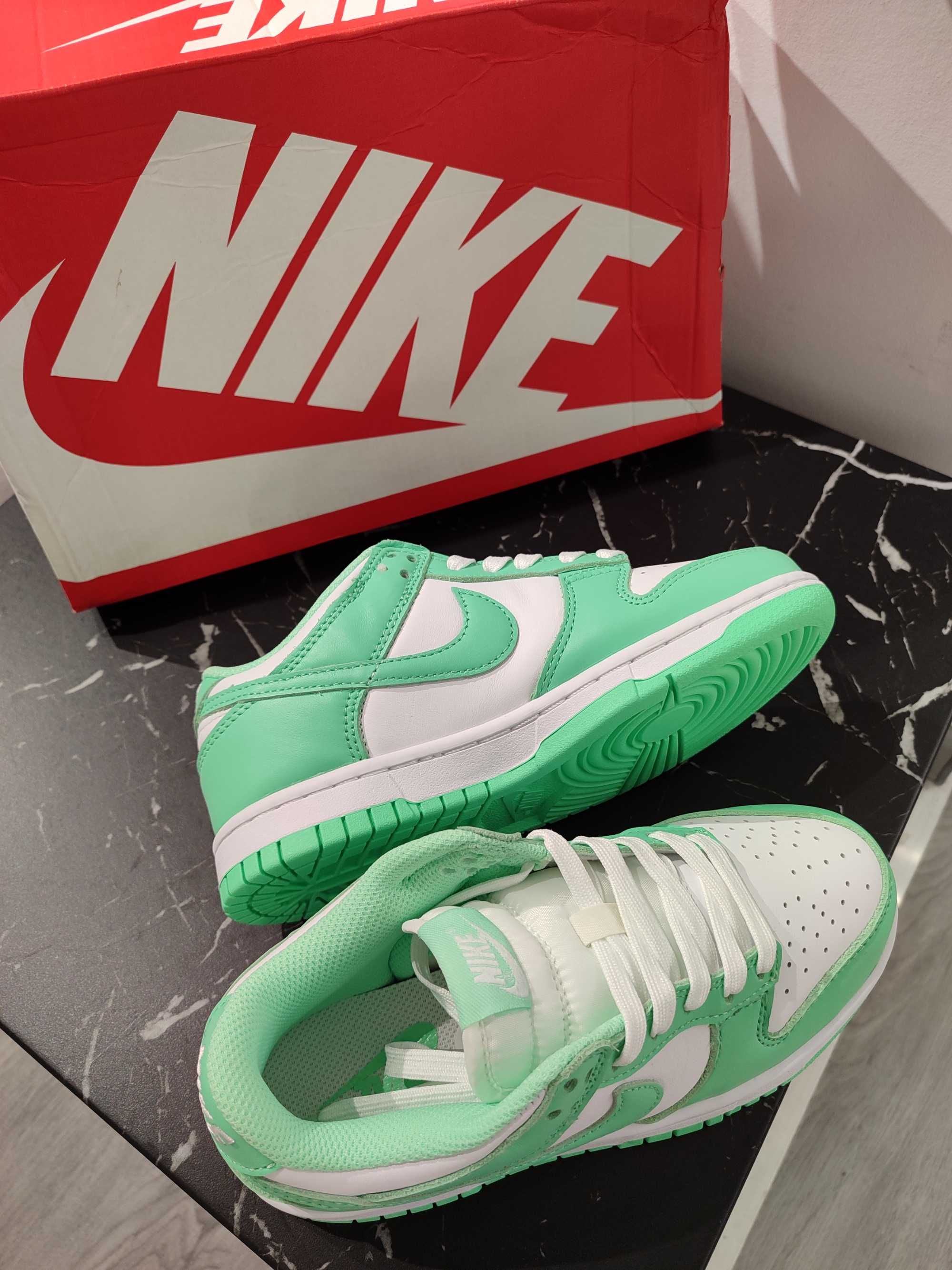 Кросівки NIKE Dunk Low Green Glow
