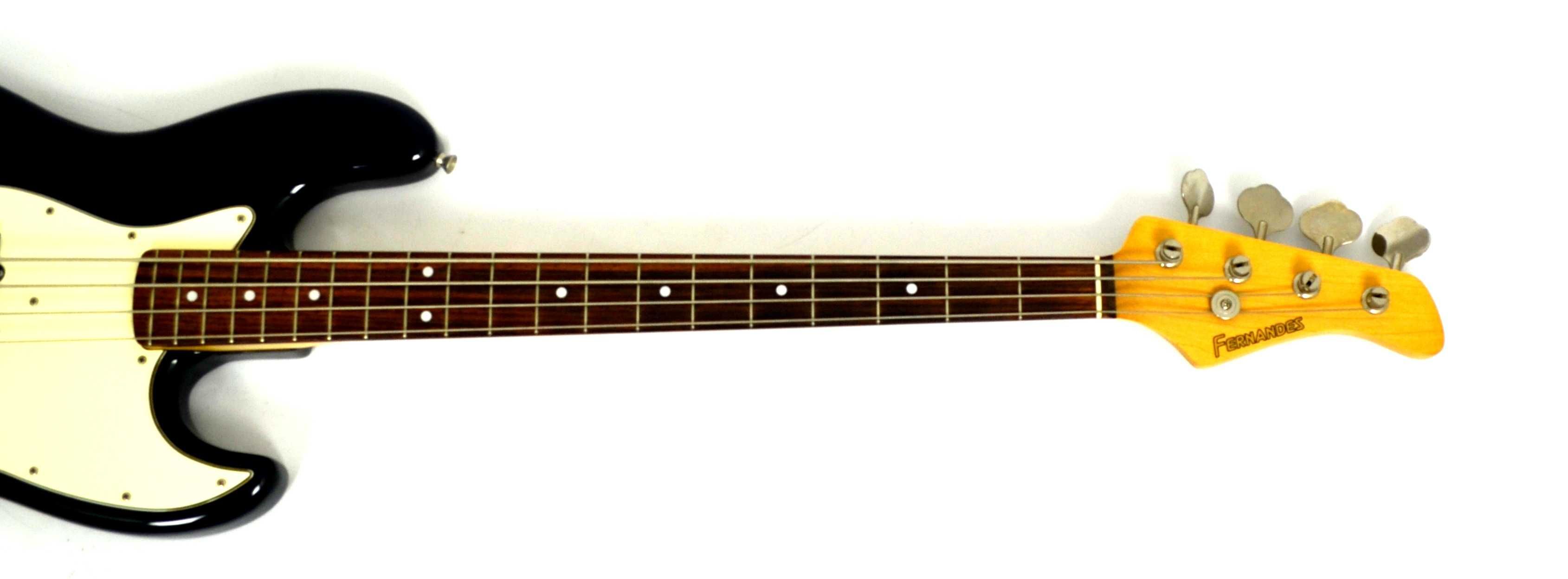 Fernandes Bass Black MIJ Gitara Basowa