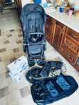 Коляска Cybex Priam Platinum Lux navy blue