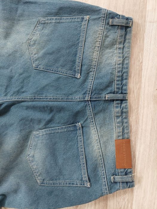 Buggy jeans nowe 44 szerokie