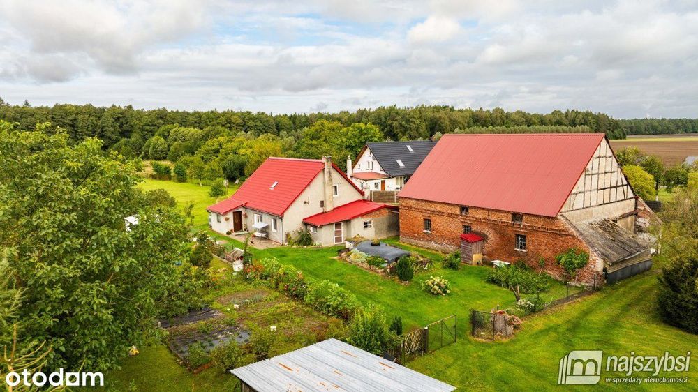 Wysoka Kamieńska-dom, posiadłość wśród lasów i łąk