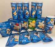Gerber , бананове печиво гербер вафлі кілечки , трубочки прорізувачі