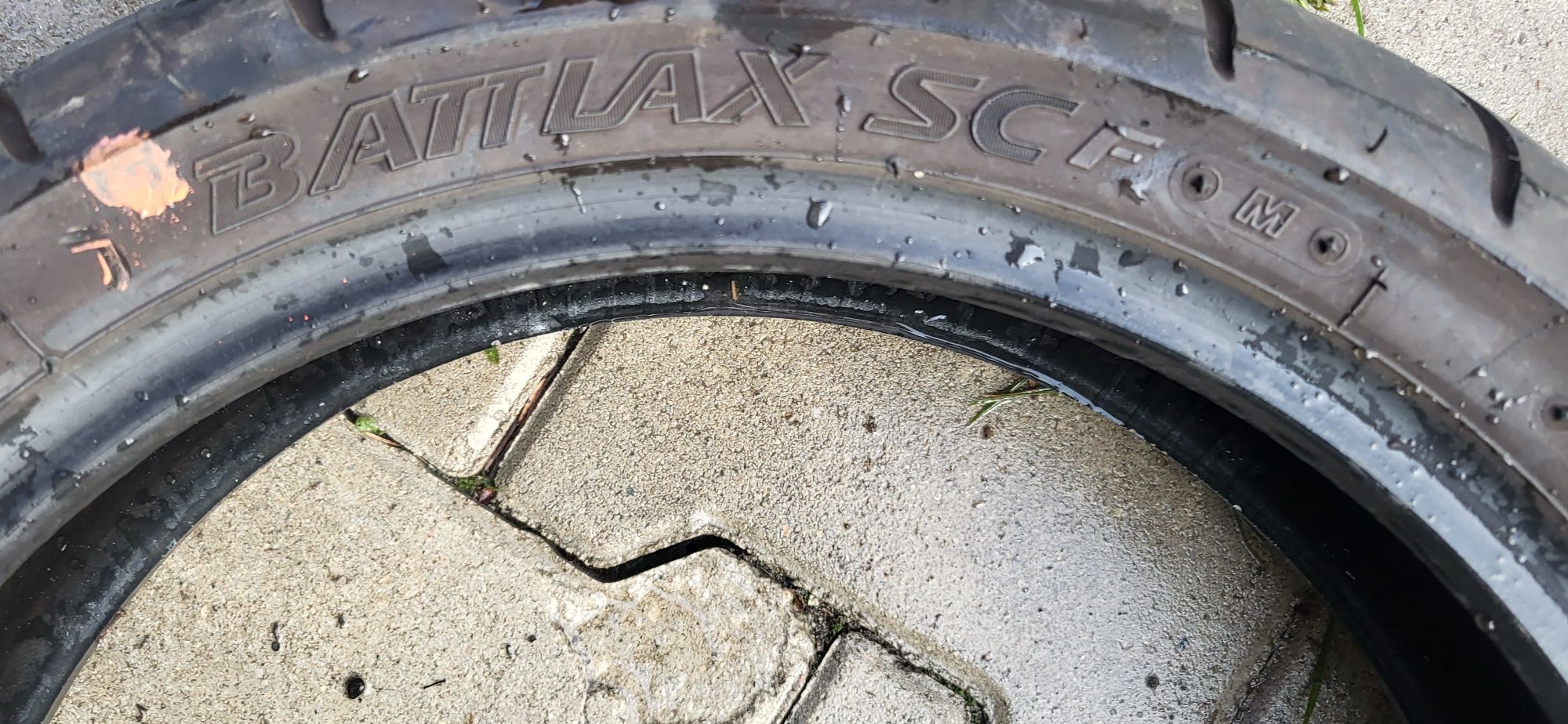 Opona nr c469 Bridgestone 120/70-14battlax SC