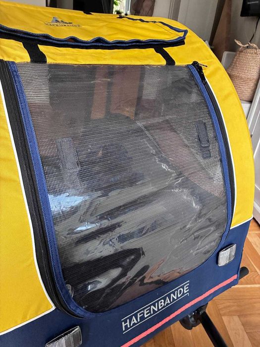 HAFENBANDE Przyczepka rowerowa i wózek dla  dużego psa  Cabby L