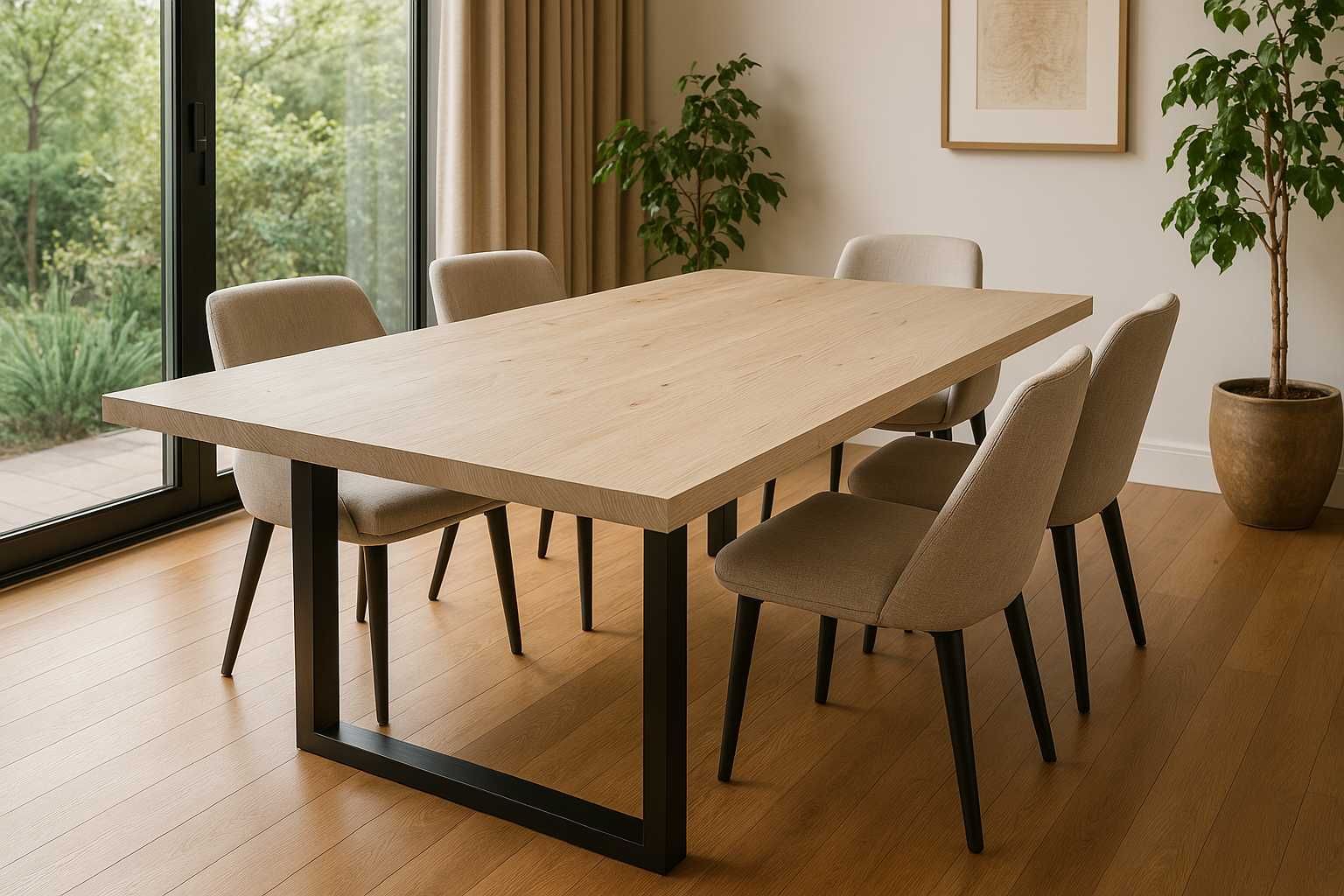 Mesa de Jantar em Madeira por Medida