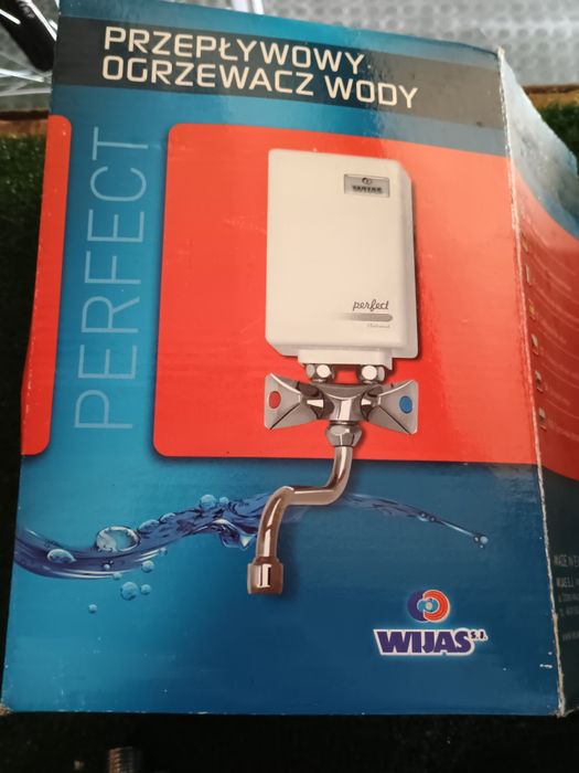 Przepływowy ogrzewacz wody 5,0 KW- Wijas Perfect
