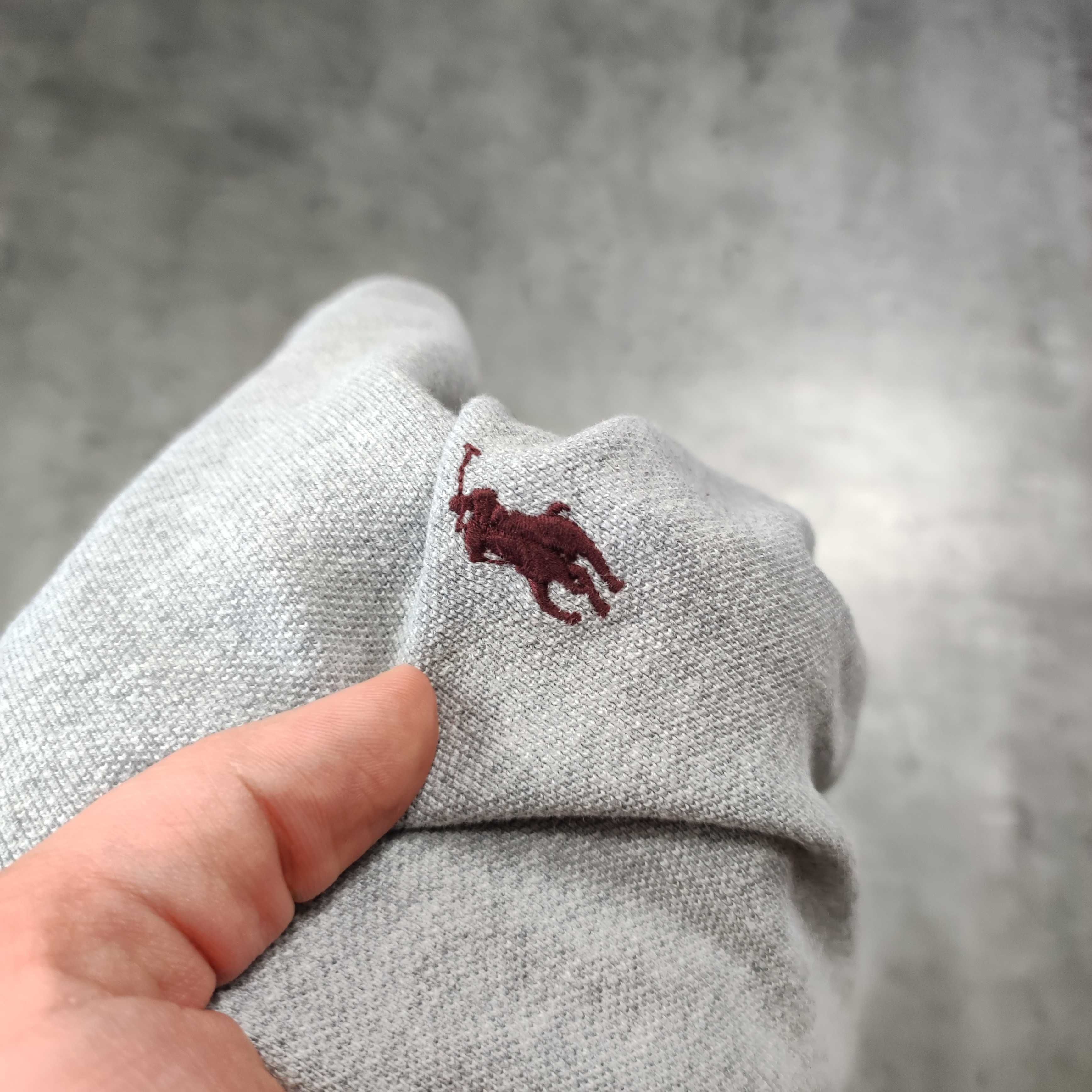 MĘSKA Bluza Lekka jak Koszulka POLO Ralph Lauren Kaptur Pętelka Hoodie