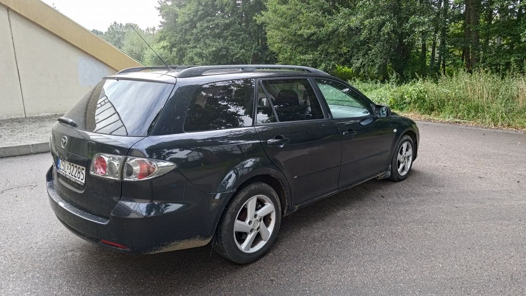 Mazda 6 2.0 w gazie 2006r dobrze wyposażona OC rok