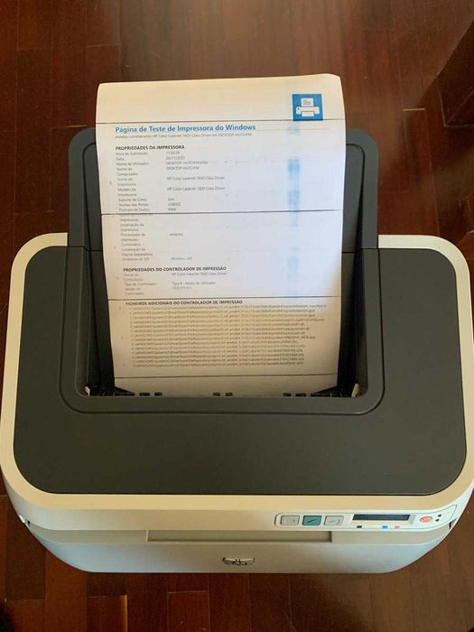 Impressora HP color lasers jet 1600