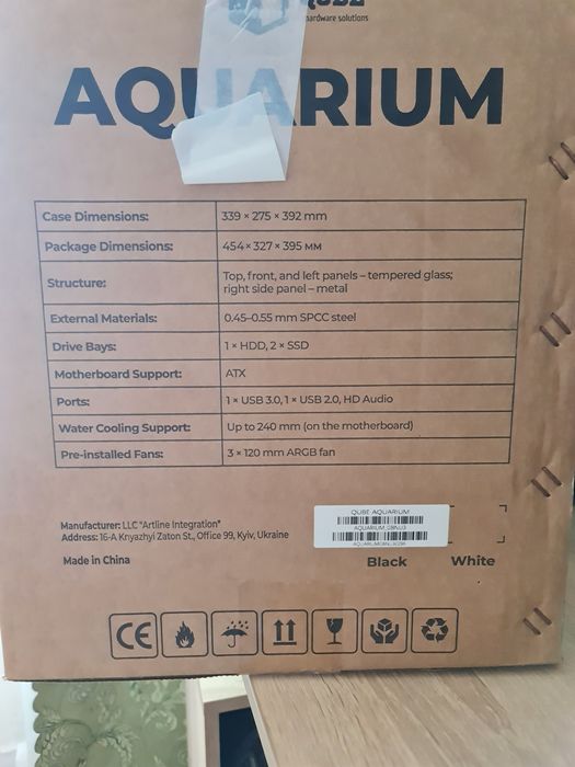 Корпус QUBE Aquarium ARGB