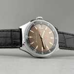 Zegarek vintage Komandirskie – brązowa tarcza | datownik | USSR
