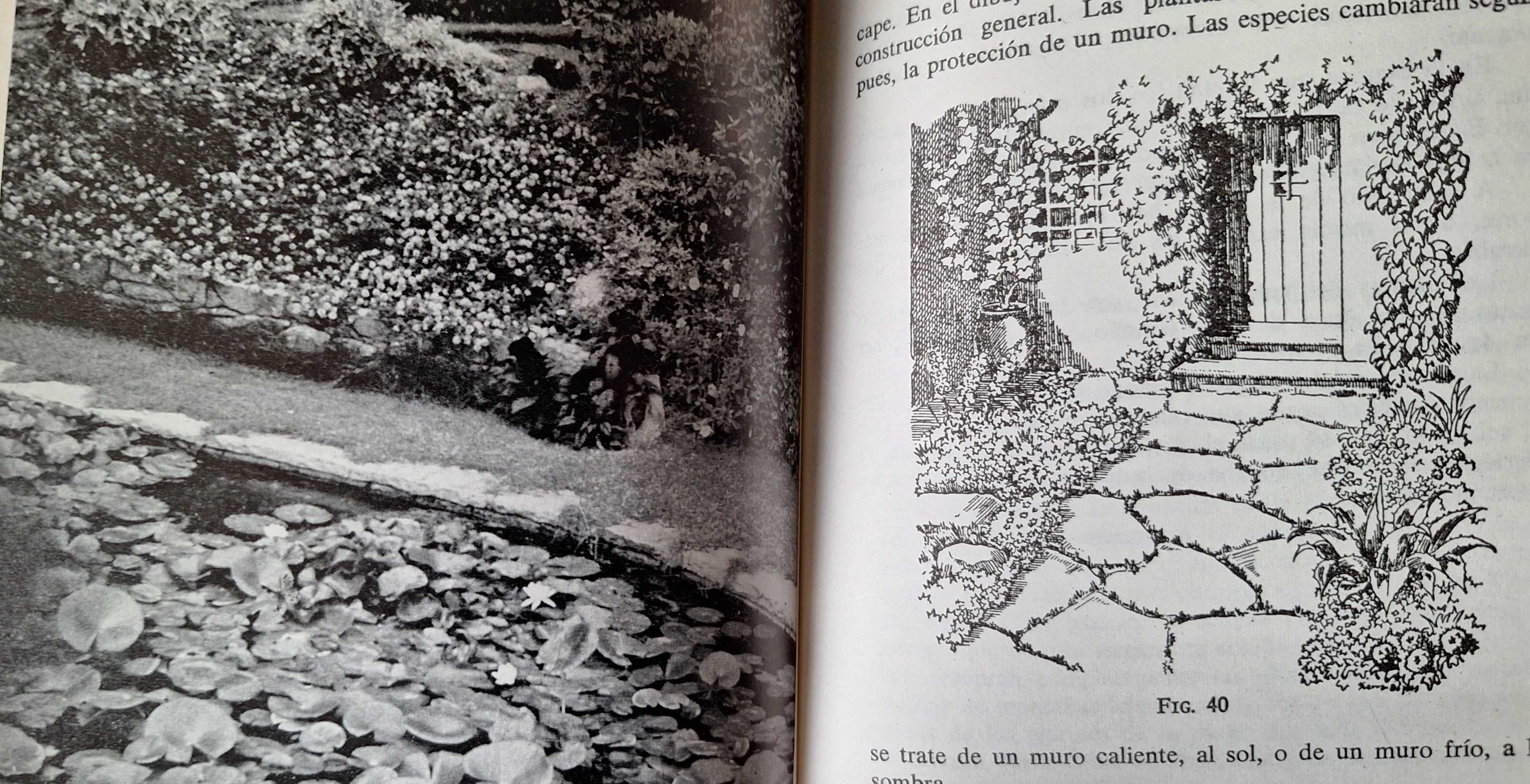 Arquitetura - Projeto e construção de Jardins por Noel Claraso GG 1973