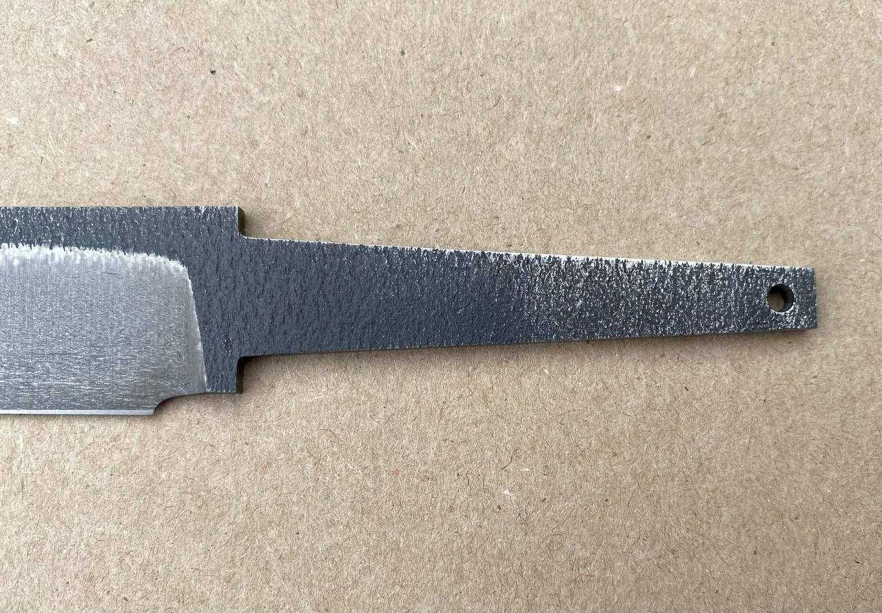 Клинок під всадний монтаж, заготовка для ножа, лезо Х12МФ