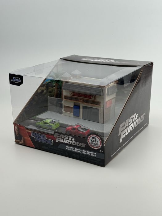 JADA Nano Scene Fast and Furious DIORAMA Torreto's Cafe