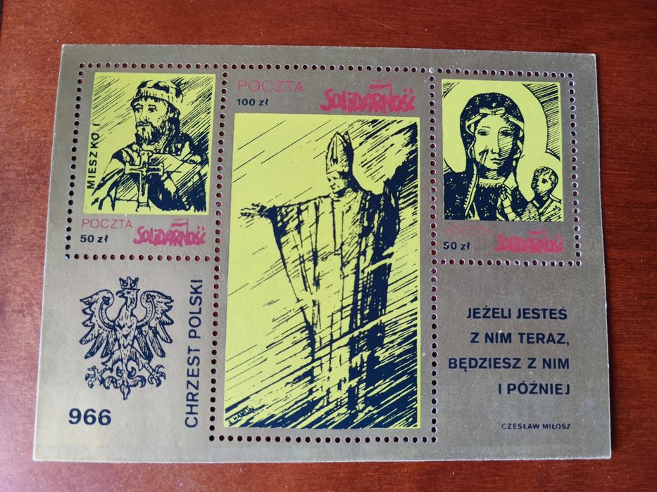Znaczki Poczta SOLIDARNOŚCI - PRL - podziemie