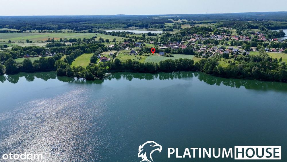 Działka nad jeziorem z WZ | gm. Lubrza |  1 089 m²