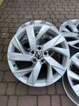 Oryginalne alufelgi Vw 5x112 18 cali Tiguan Passat Arteon