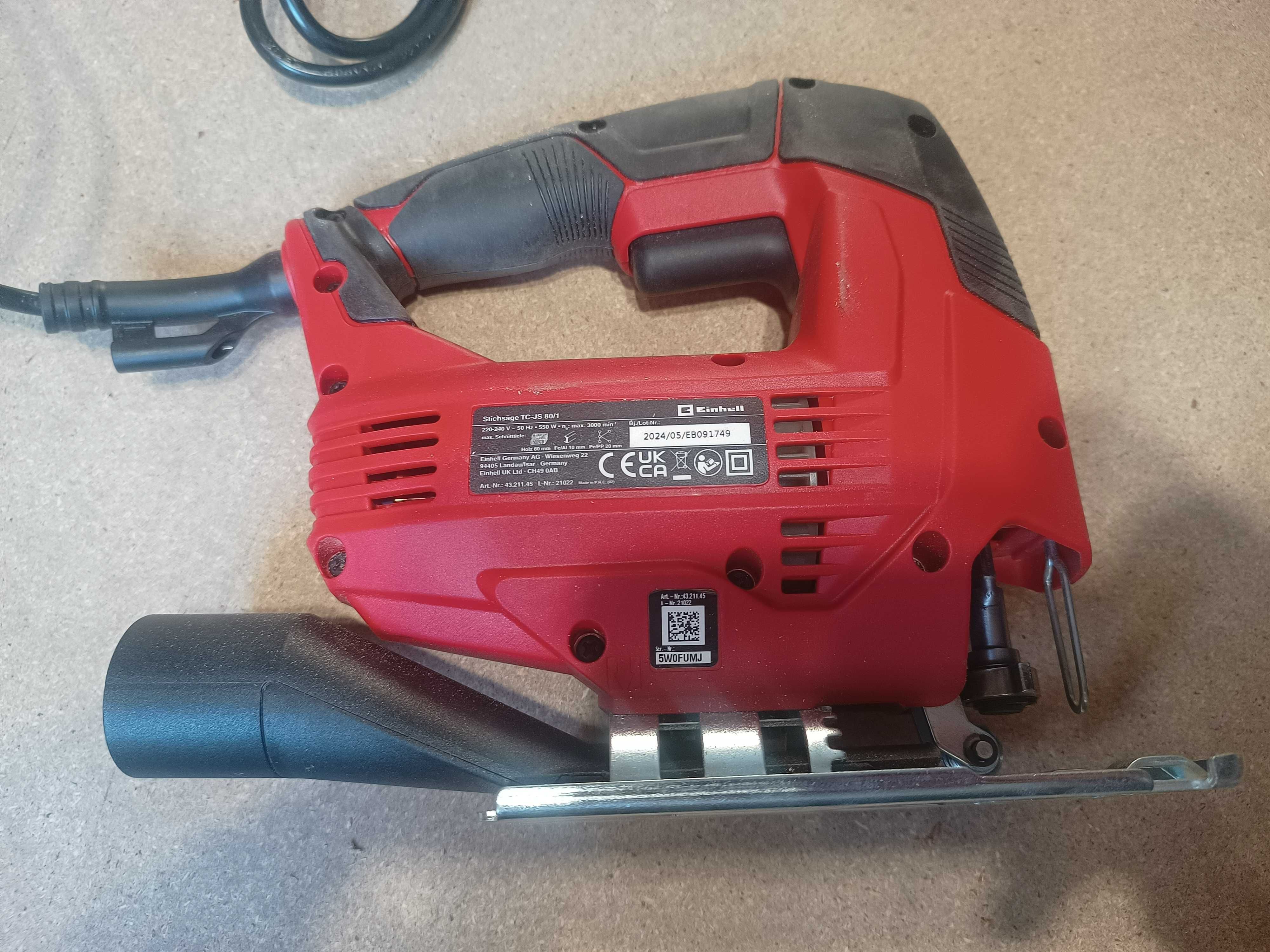 Wyrzynarka Einhell TC-JS 80/1