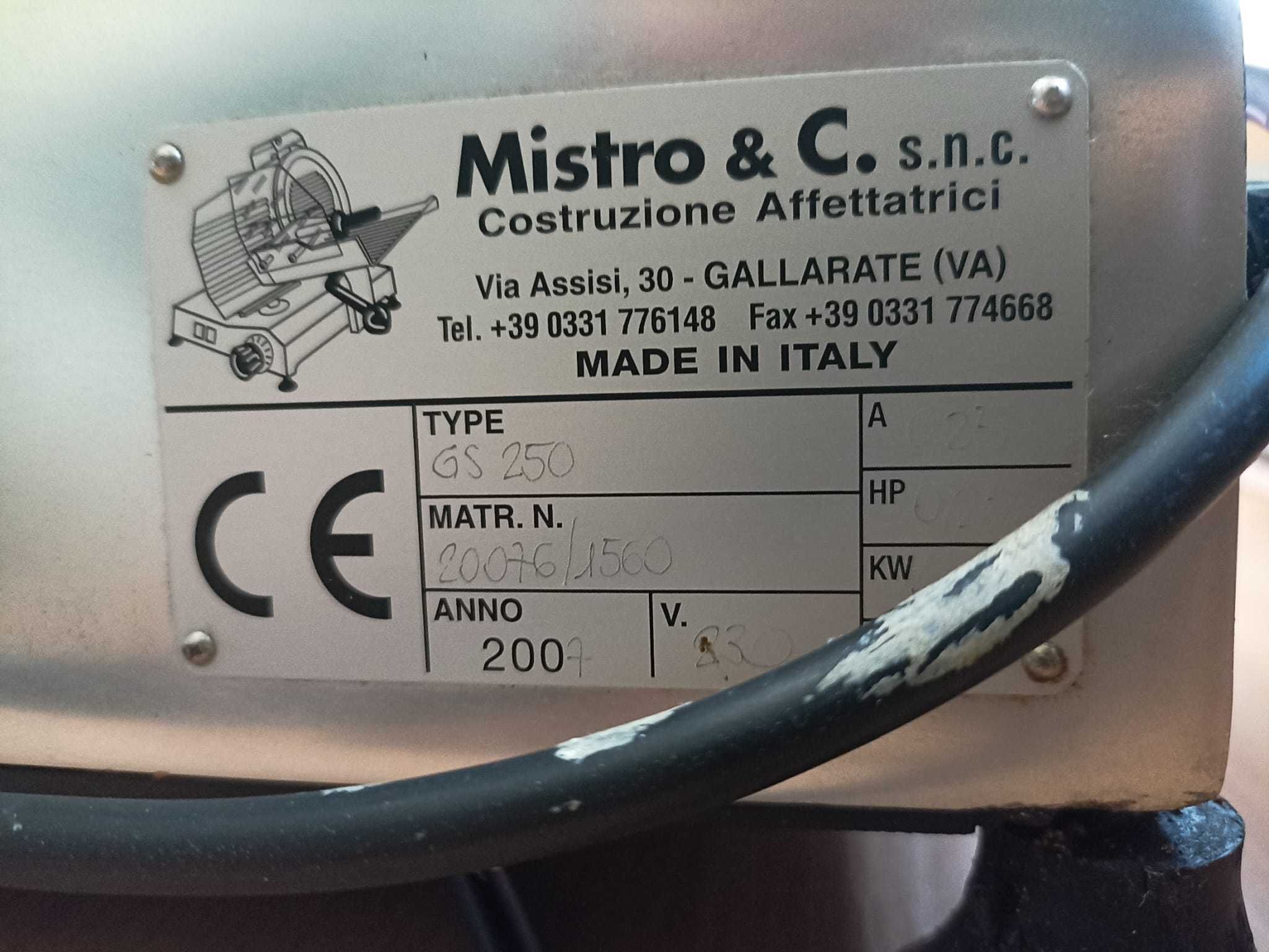 Krajalnica do mięsa i wędlin Mistro & Co.