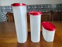 3 Caixas de plástico da Tupperware