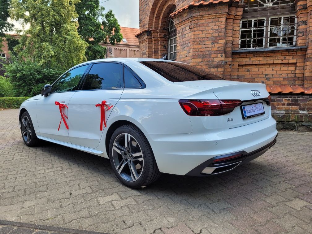 Auto do ślubu samochód na wesele Audi A4 Żary Zielona Góra