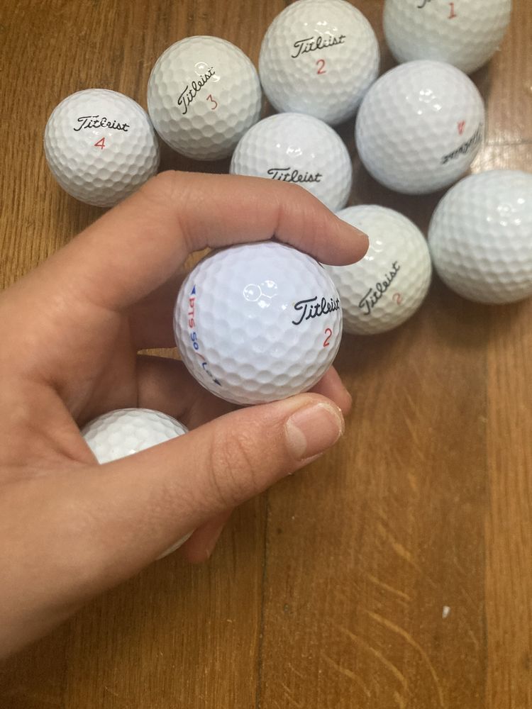 Lote 10 bolas titleist